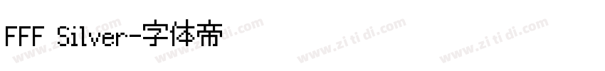 FFF Silver字体转换